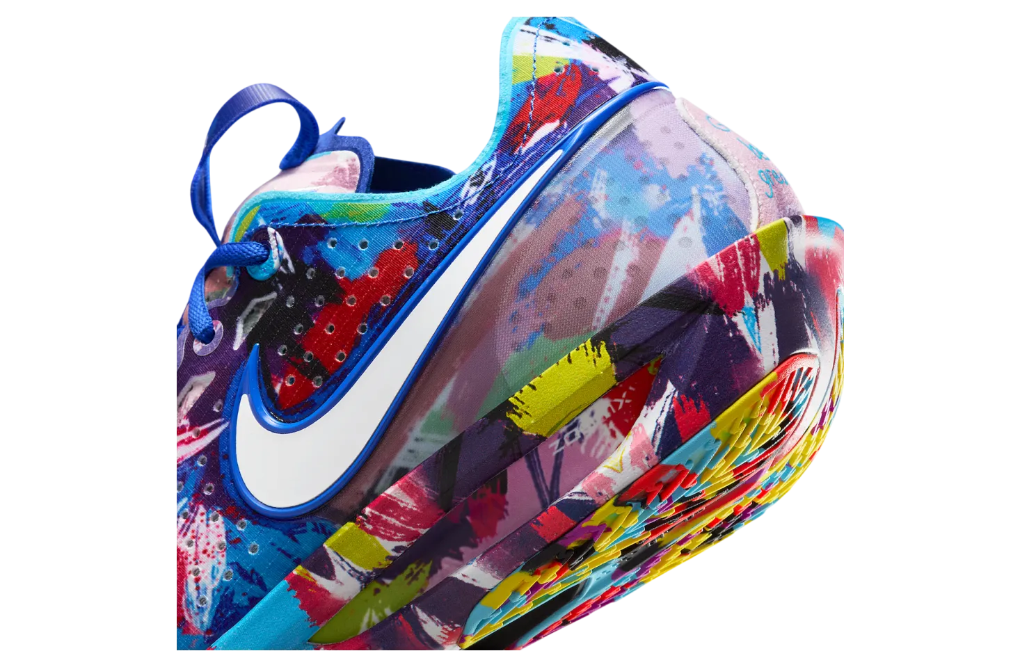 jewell loyd x nike gt cut 3 pe white racer blue 6