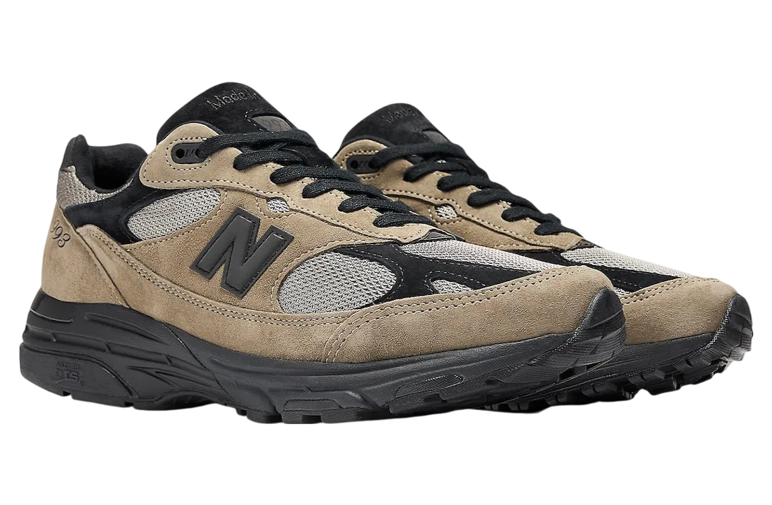 jjjjound x new balance 993 military urban grey black 0