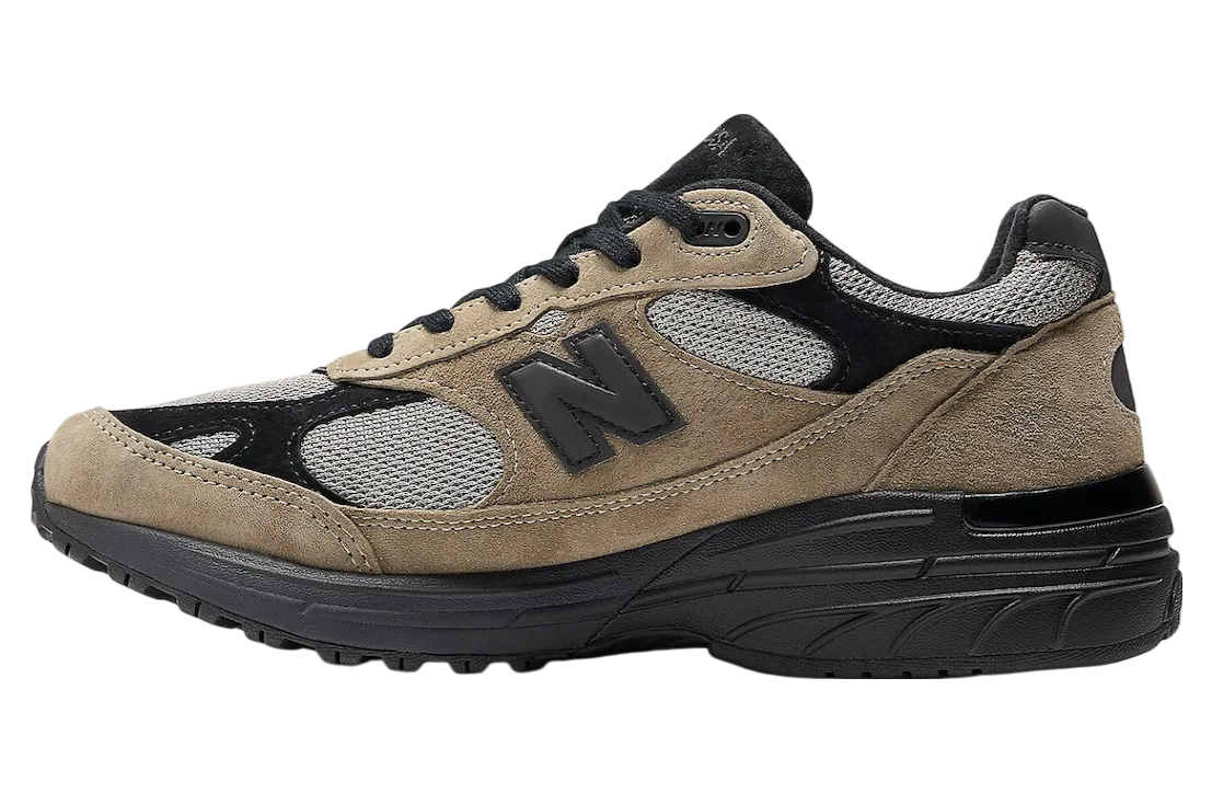 jjjjound x new balance 993 military urban grey black 1