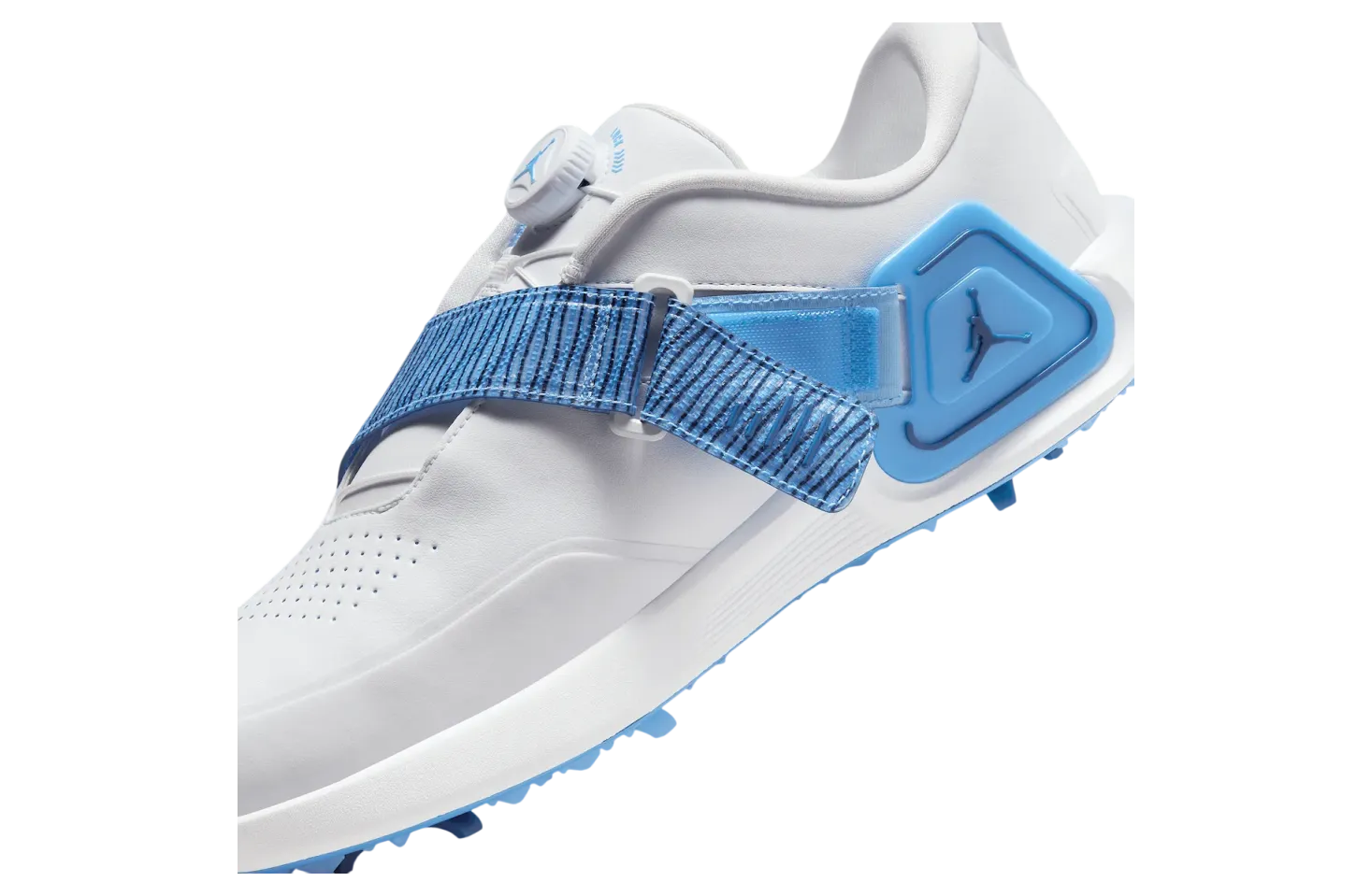 jordan air rev golf white university blue 6