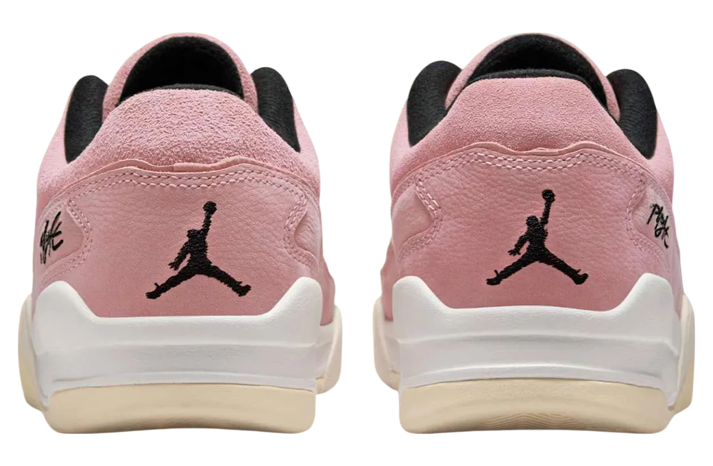 jordan flight court rust pink sail 2