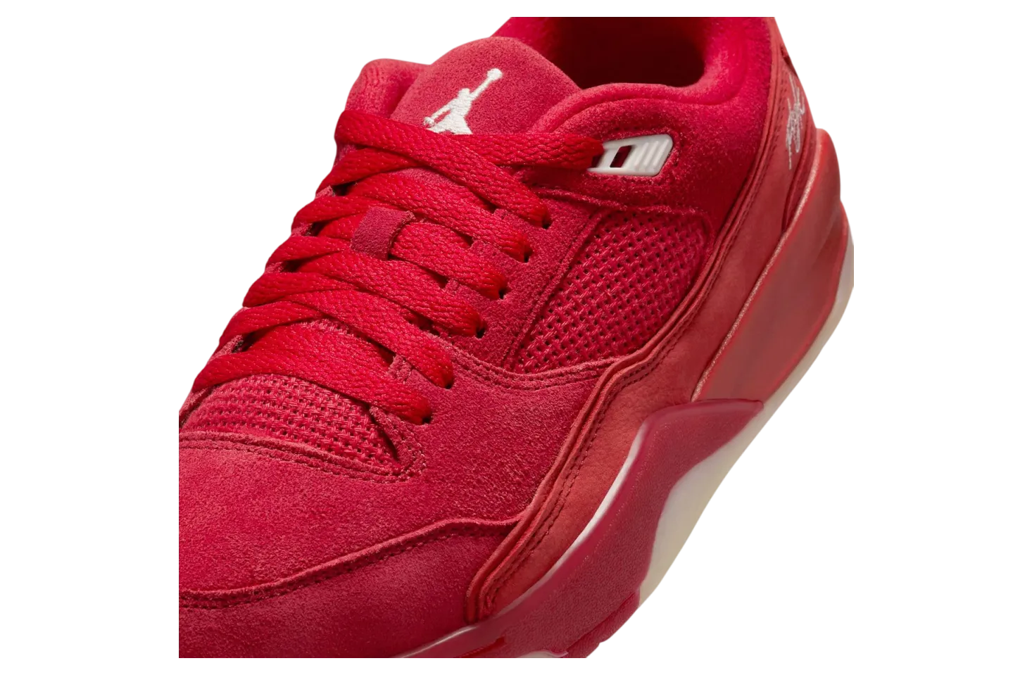 jordan flight court varsity red 5