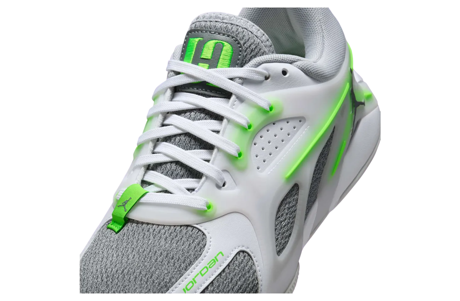 jordan heir sail electric green 3