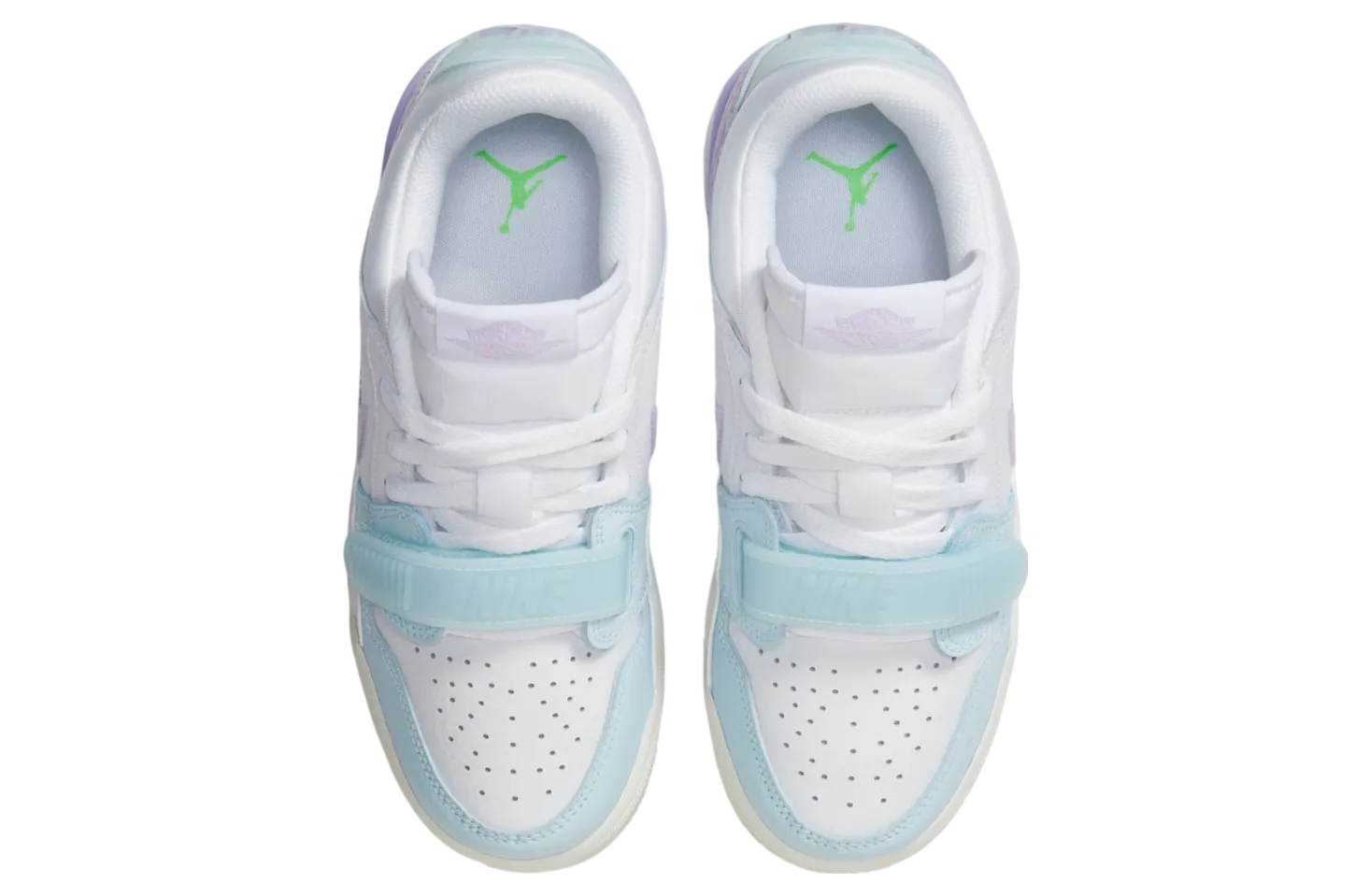 jordan legacy 312 low gs white hydrangeas 2