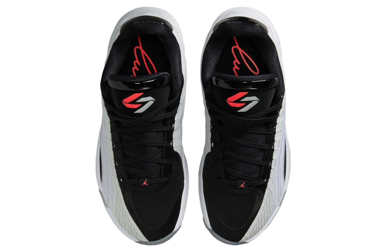 jordan luka 4 black summit white bright crimson 2