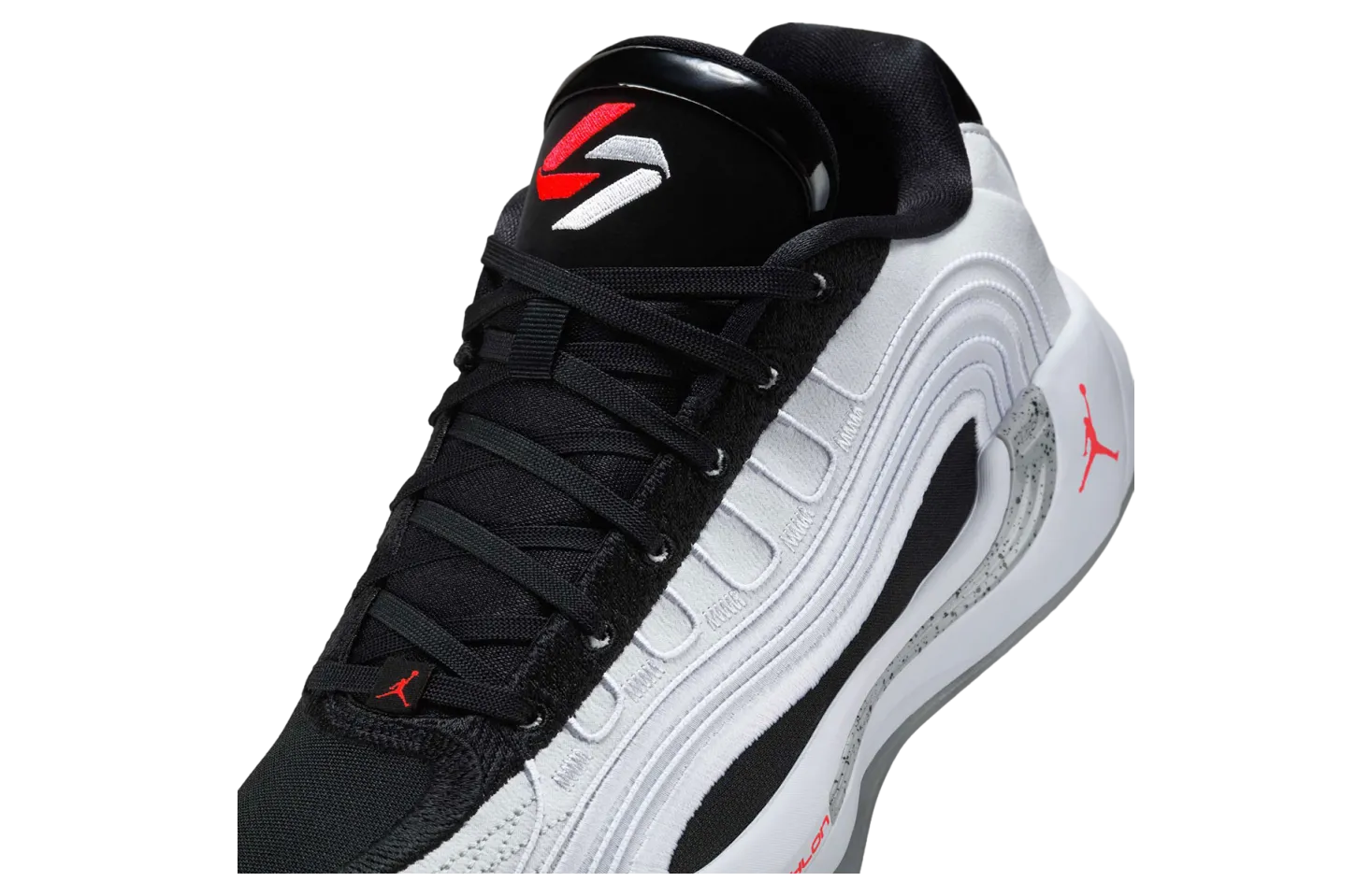 jordan luka 4 black summit white bright crimson 6