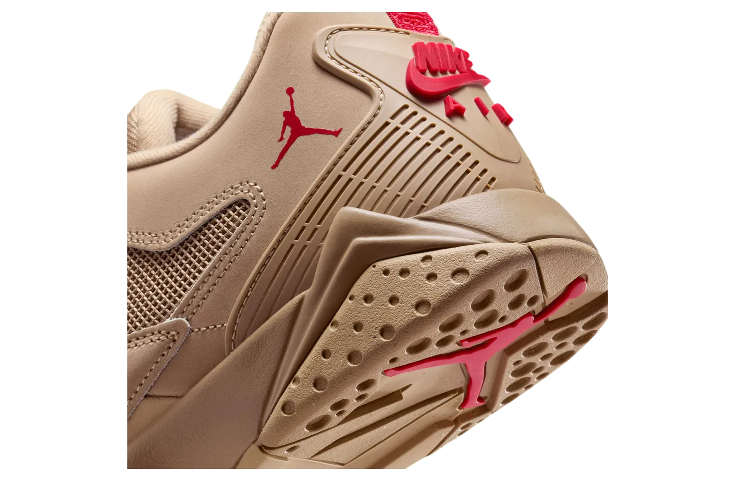 jordan mvp 92 desert camo fire red 5
