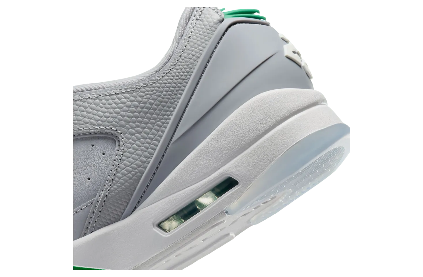 jordan sixty plus low wolf grey lucky green 6
