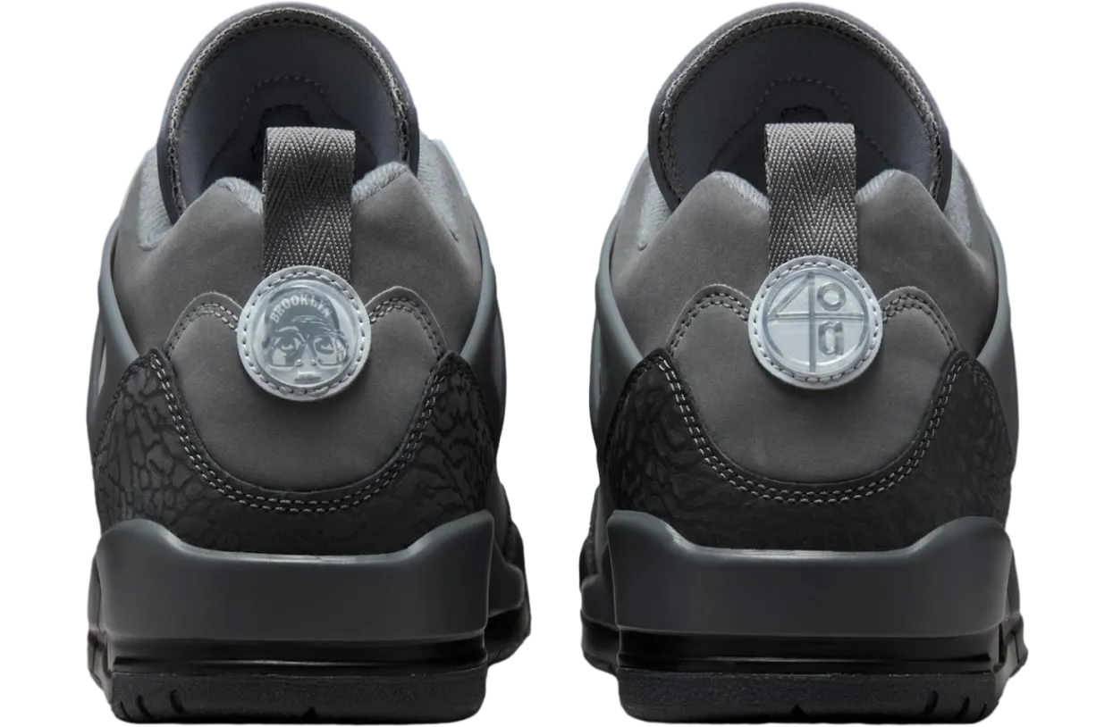 jordan spizike low dark grey black 5