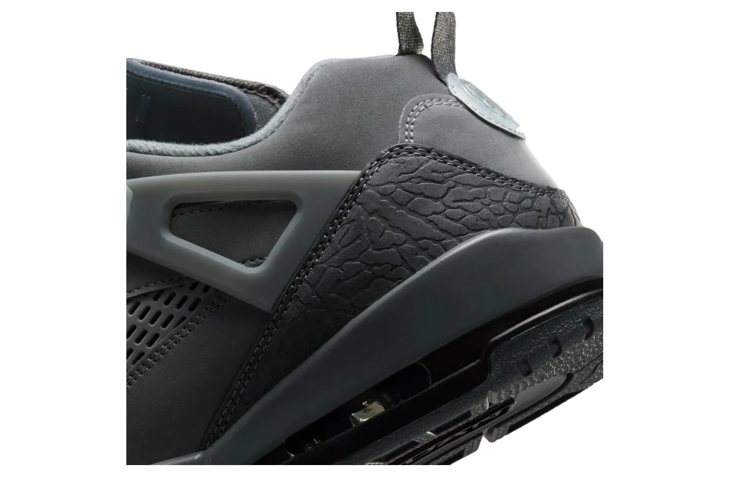 jordan spizike low dark grey black 7