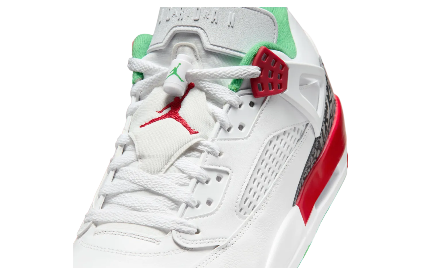 jordan spizike low golf white classic green 5