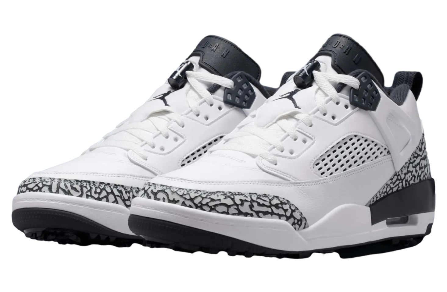 jordan spizike low golf white pure platinum 0