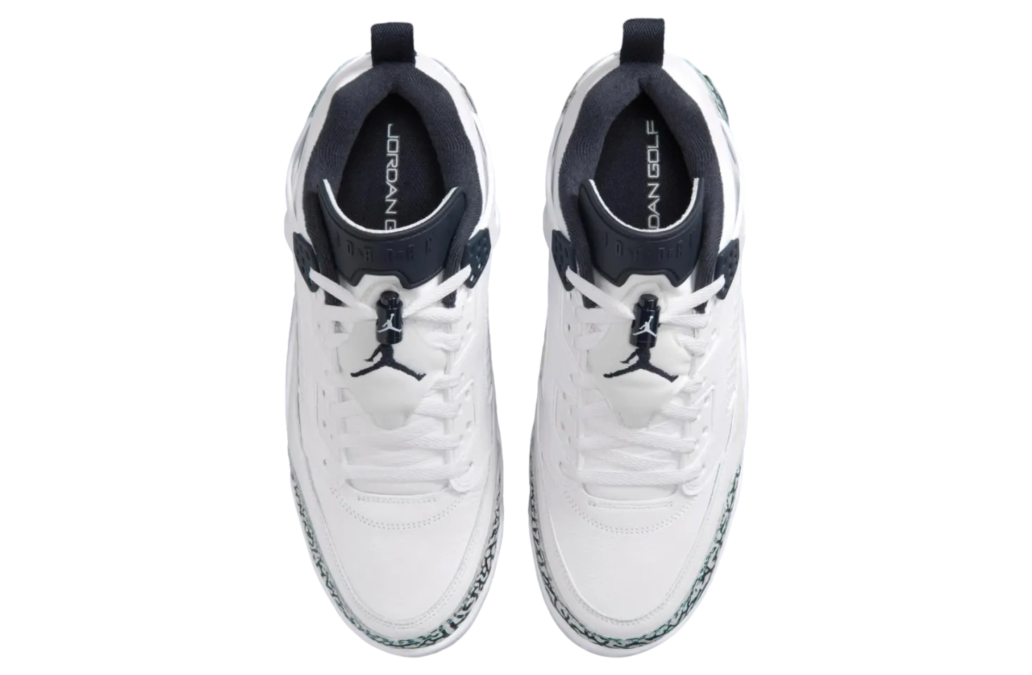 jordan spizike low golf white pure platinum 5