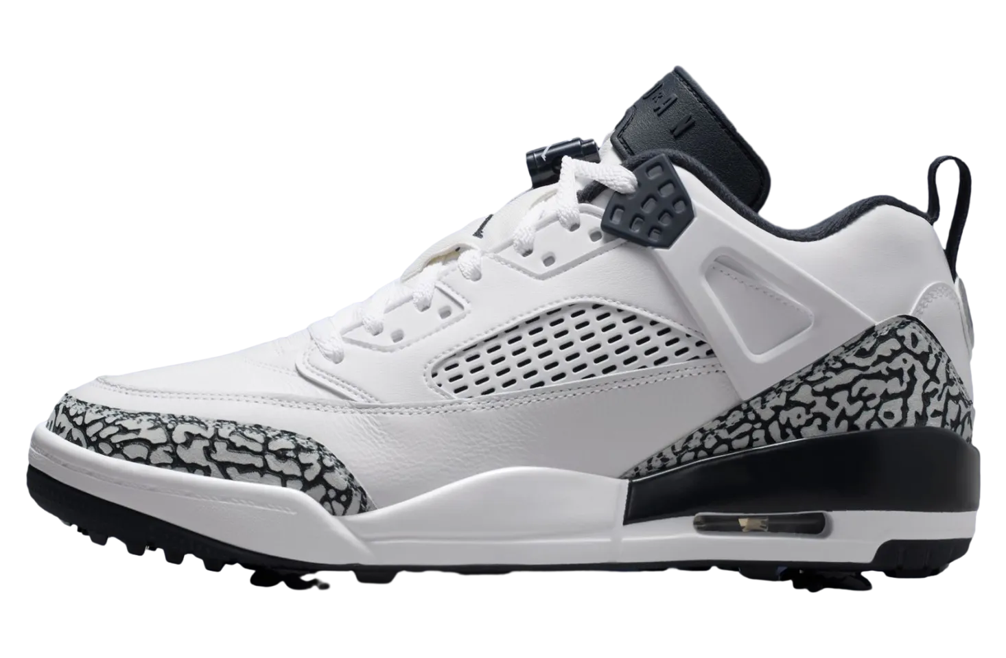 jordan spizike low golf white pure platinum
