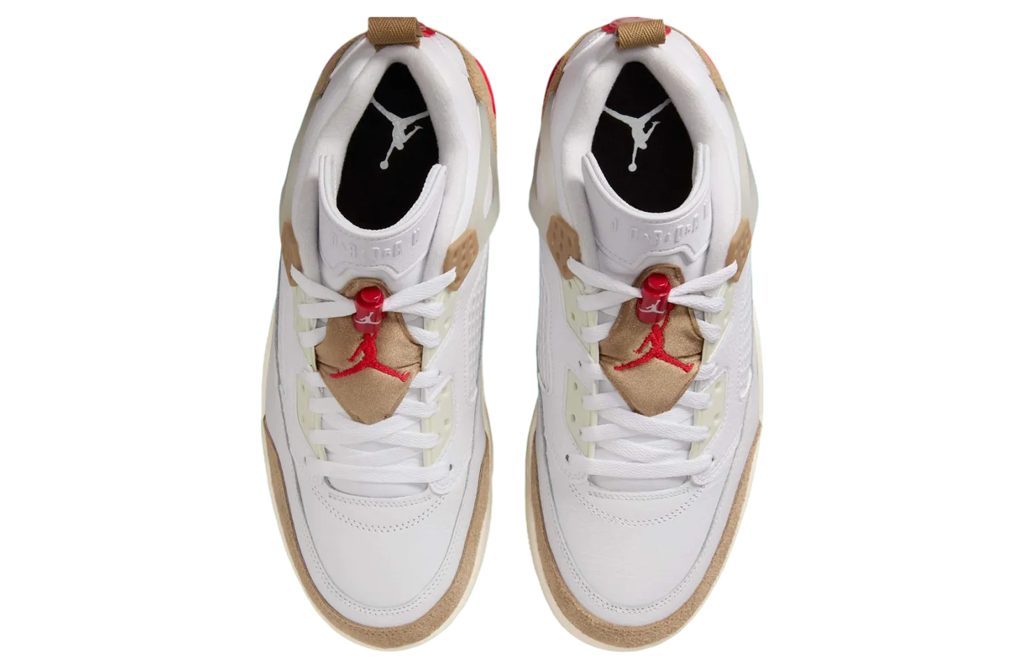 jordan spizike low gym red brown 2