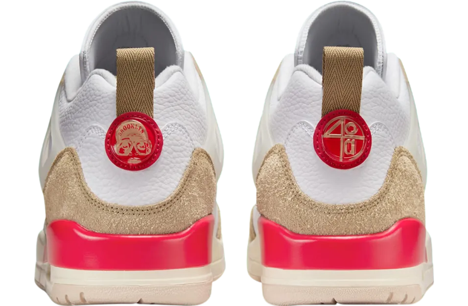 jordan spizike low gym red brown 3