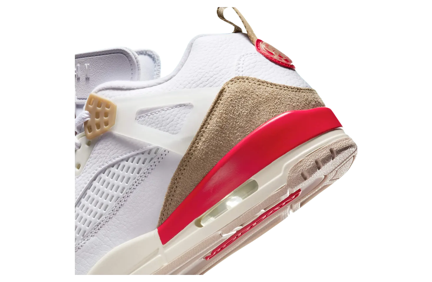 jordan spizike low gym red brown 6
