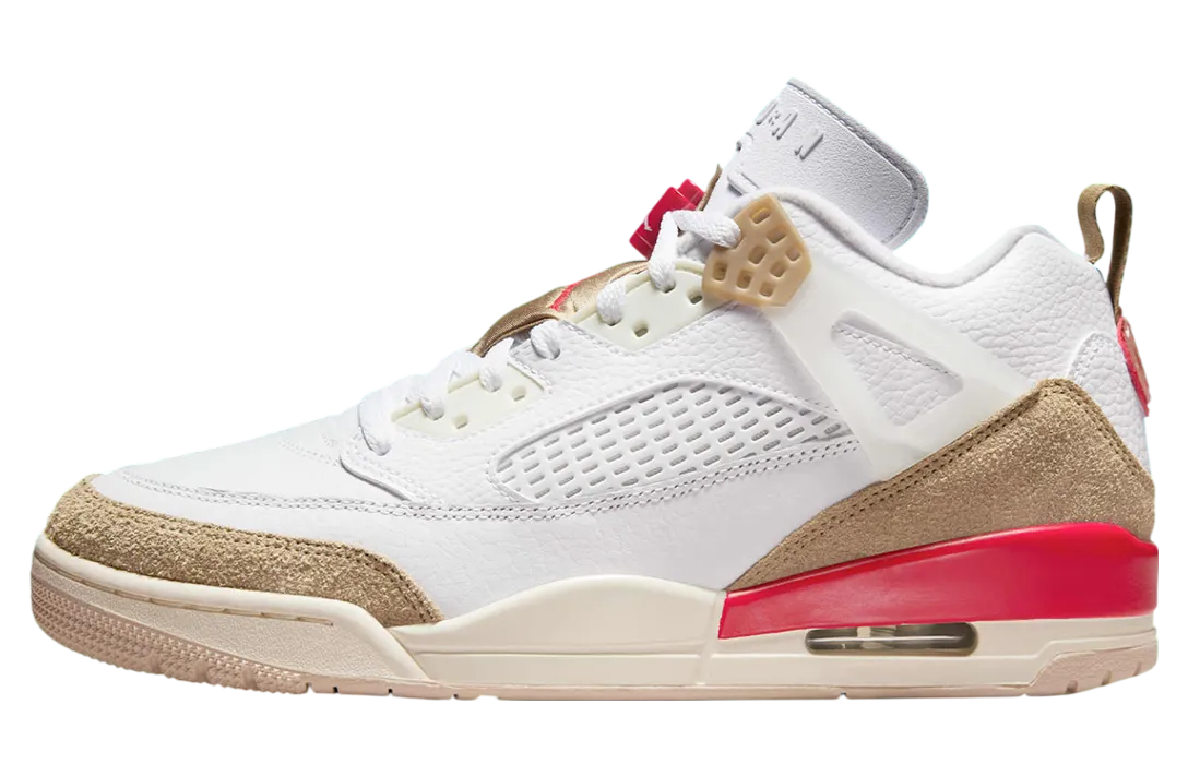 jordan spizike low gym red brown