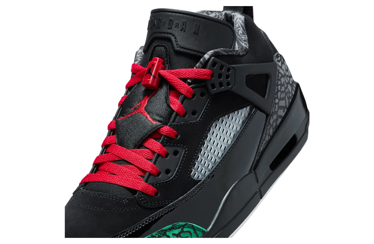 jordan spizike low og black varsity red 5