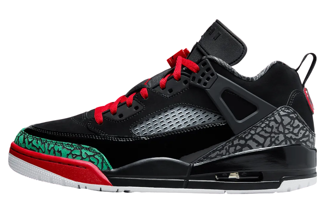 jordan spizike low og black varsity red