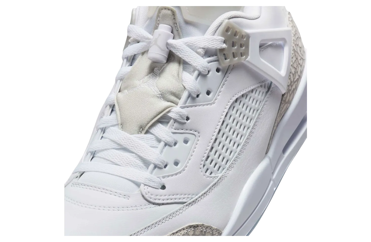 jordan spizike low white light grey 4