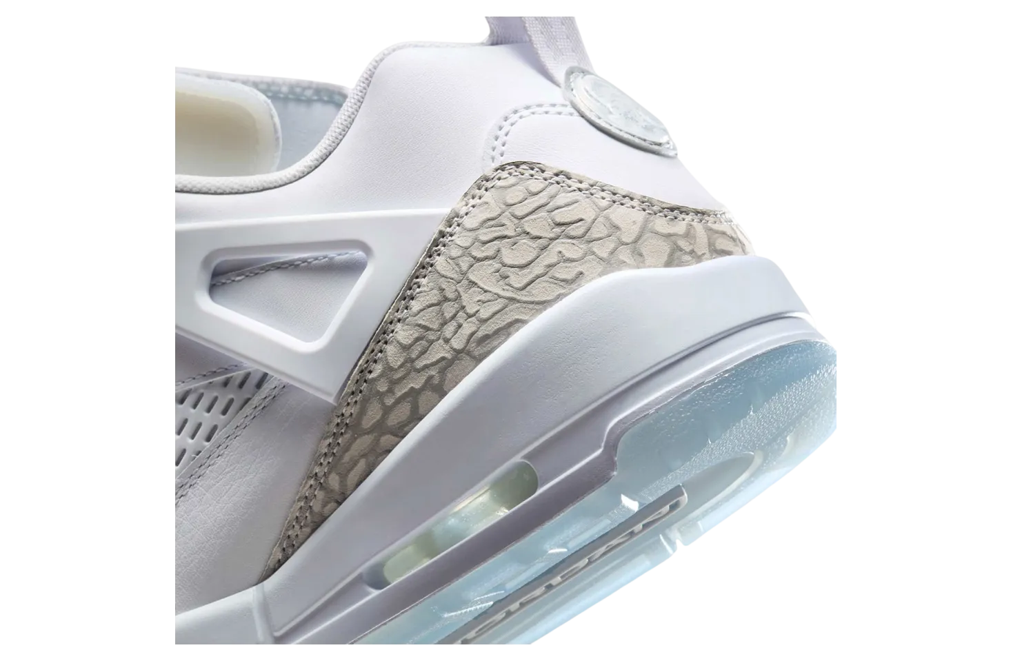 jordan spizike low white light grey 5