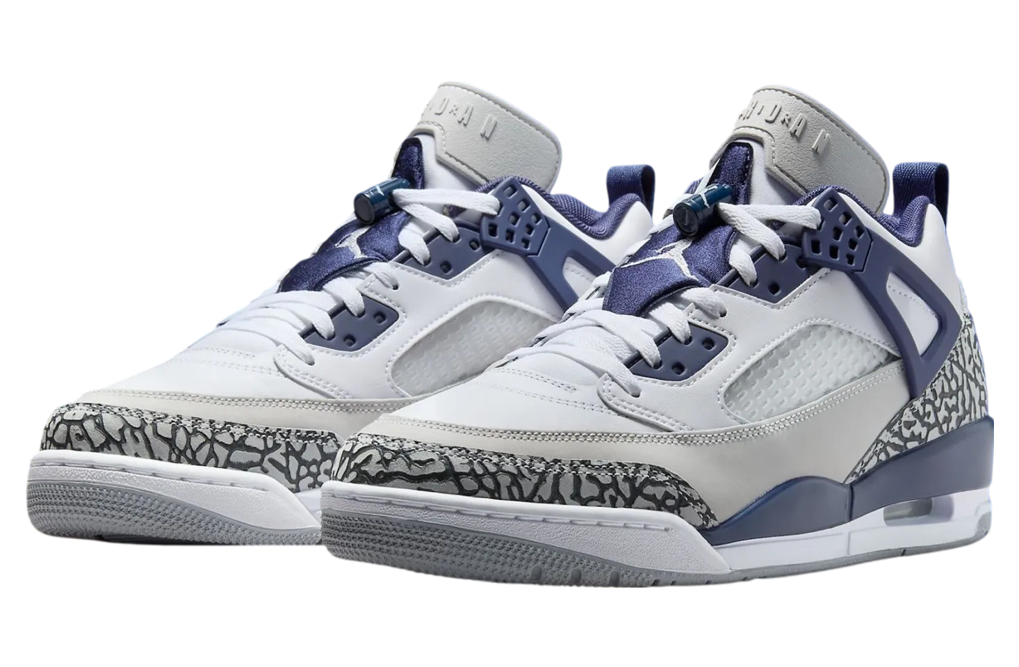 jordan spizike low white midnight navy 0