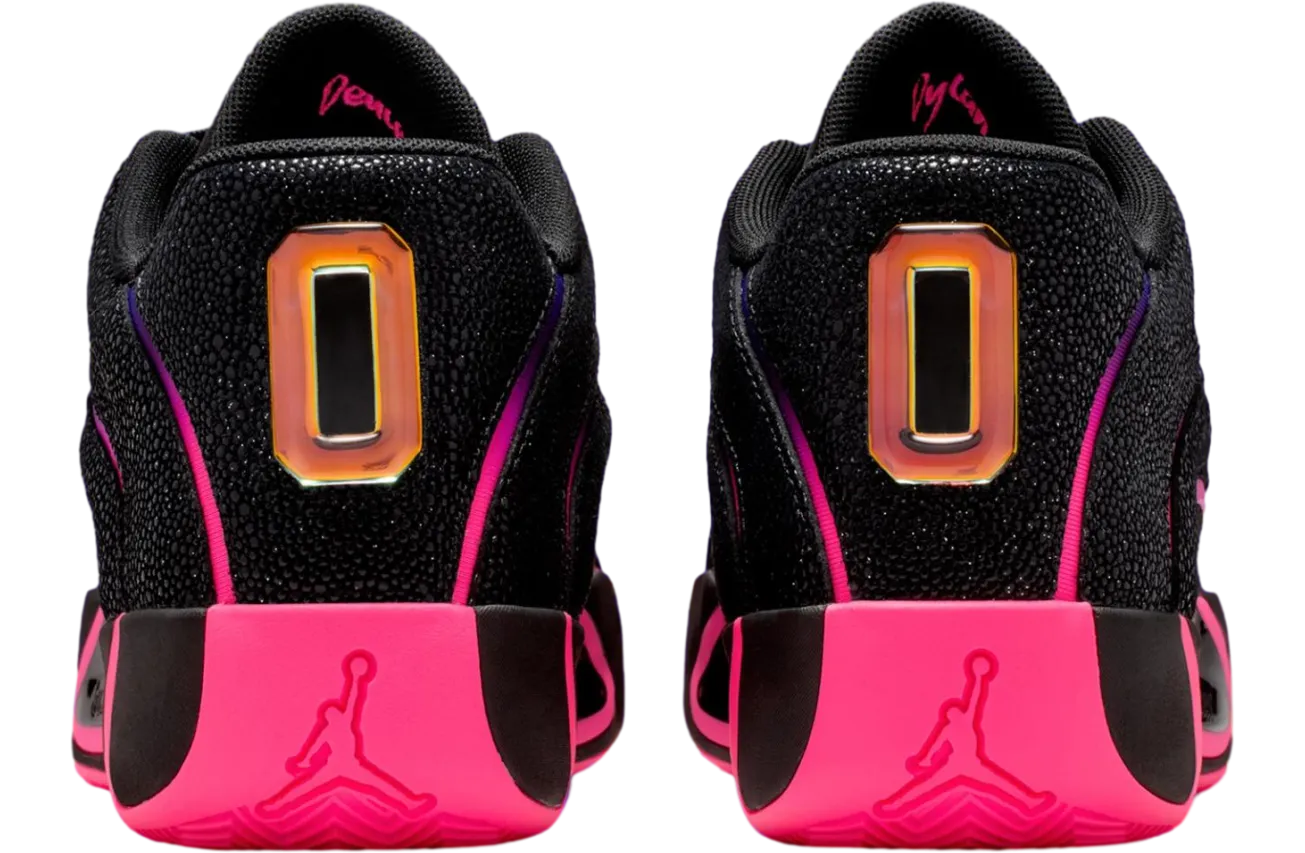 jordan tatum 4 black fierce purple 4