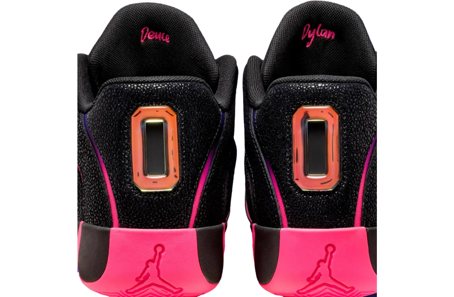 jordan tatum 4 black fierce purple 6