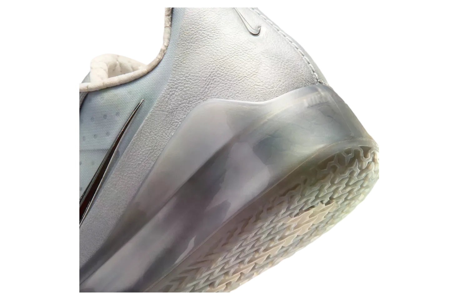 juju watkins x nike lebron nxxt gen silver lining metallic silver light crimson 6