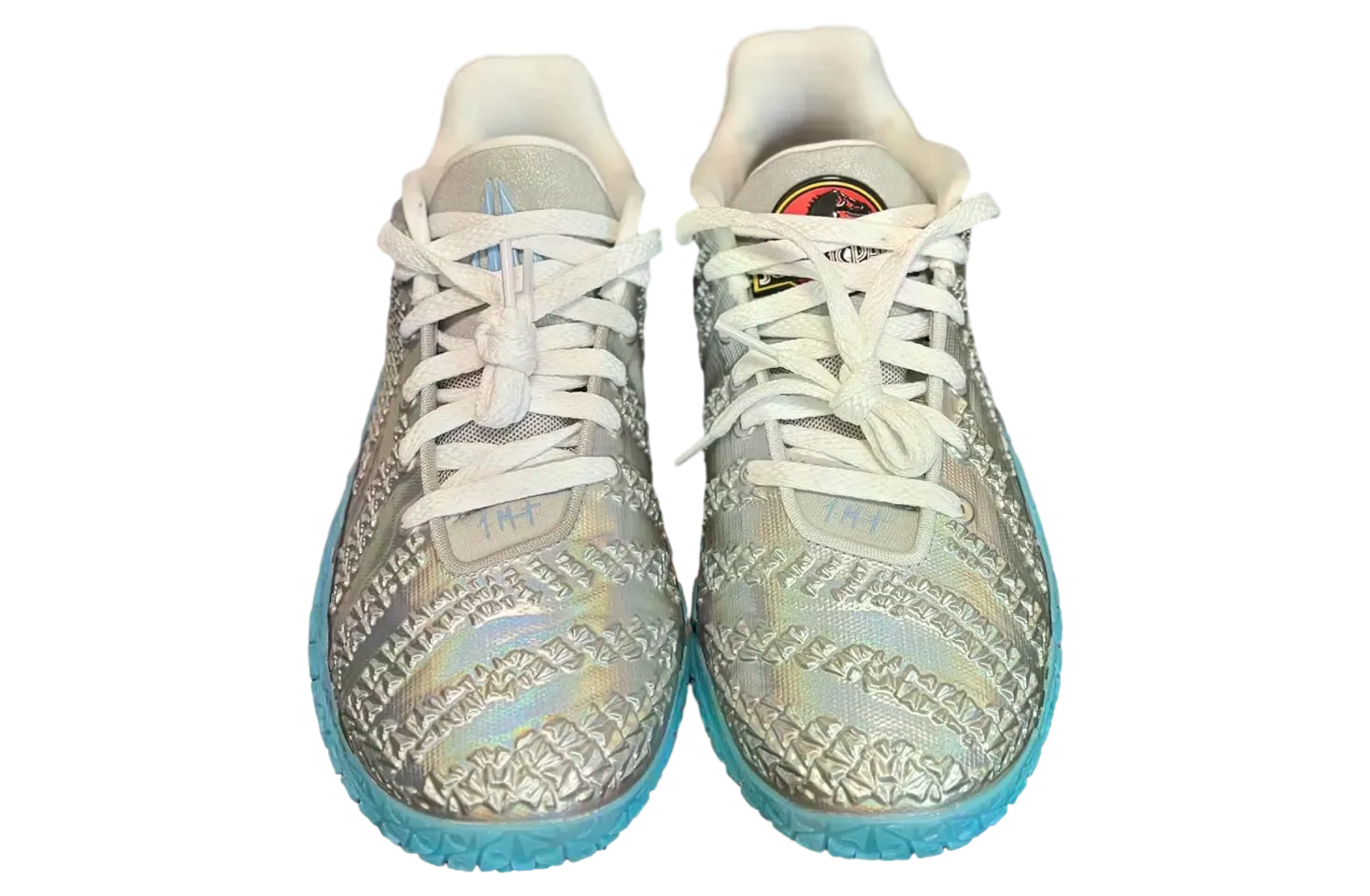 jurassic park x nike ja 3 metallic silver black 3