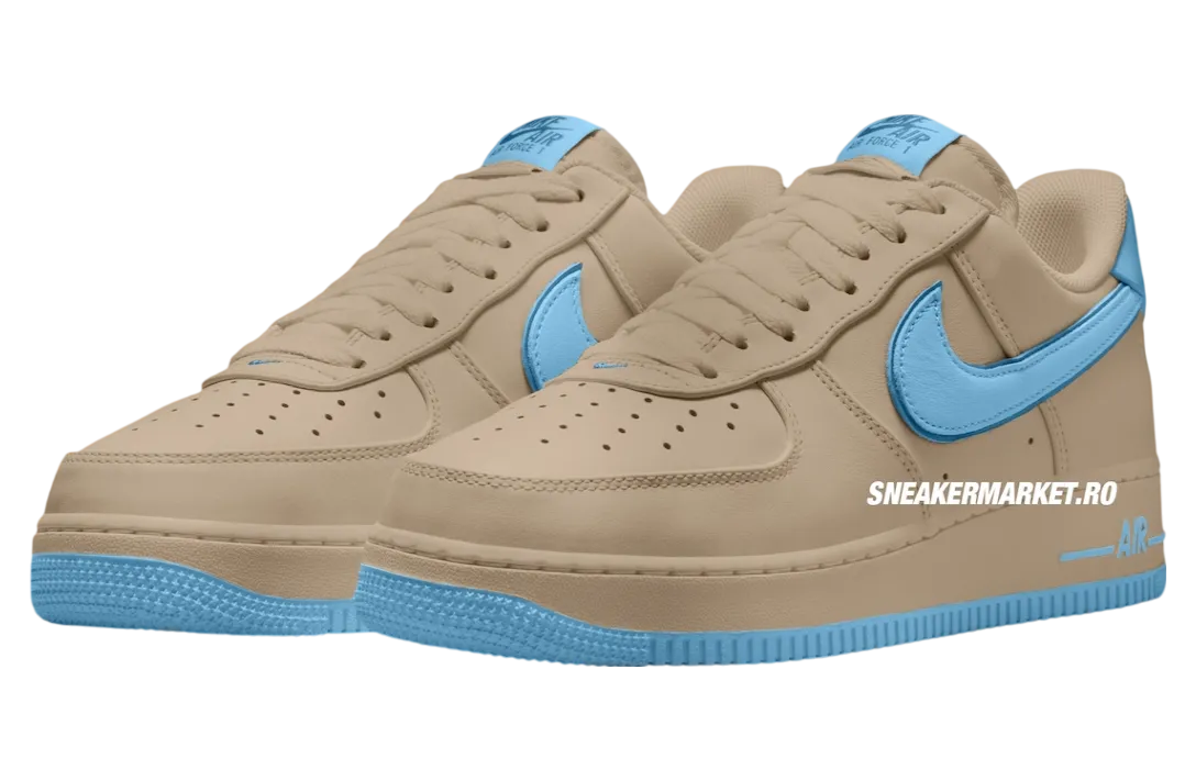 kobe bryant x nike air force 1 low linen university blue 0