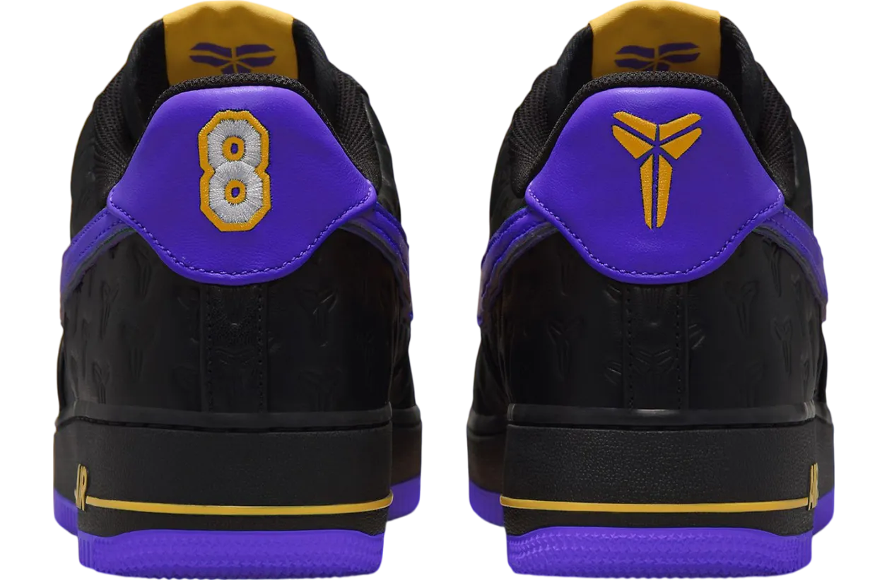kobe bryant x nike air force 1 low persian violet black 2