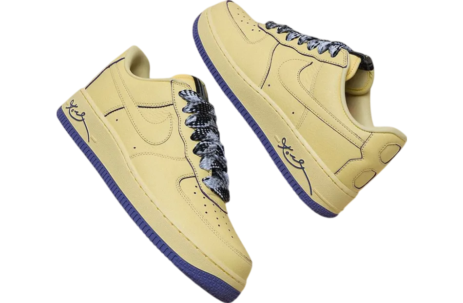 kobe bryant x nike air force 1 low protro soft yellow