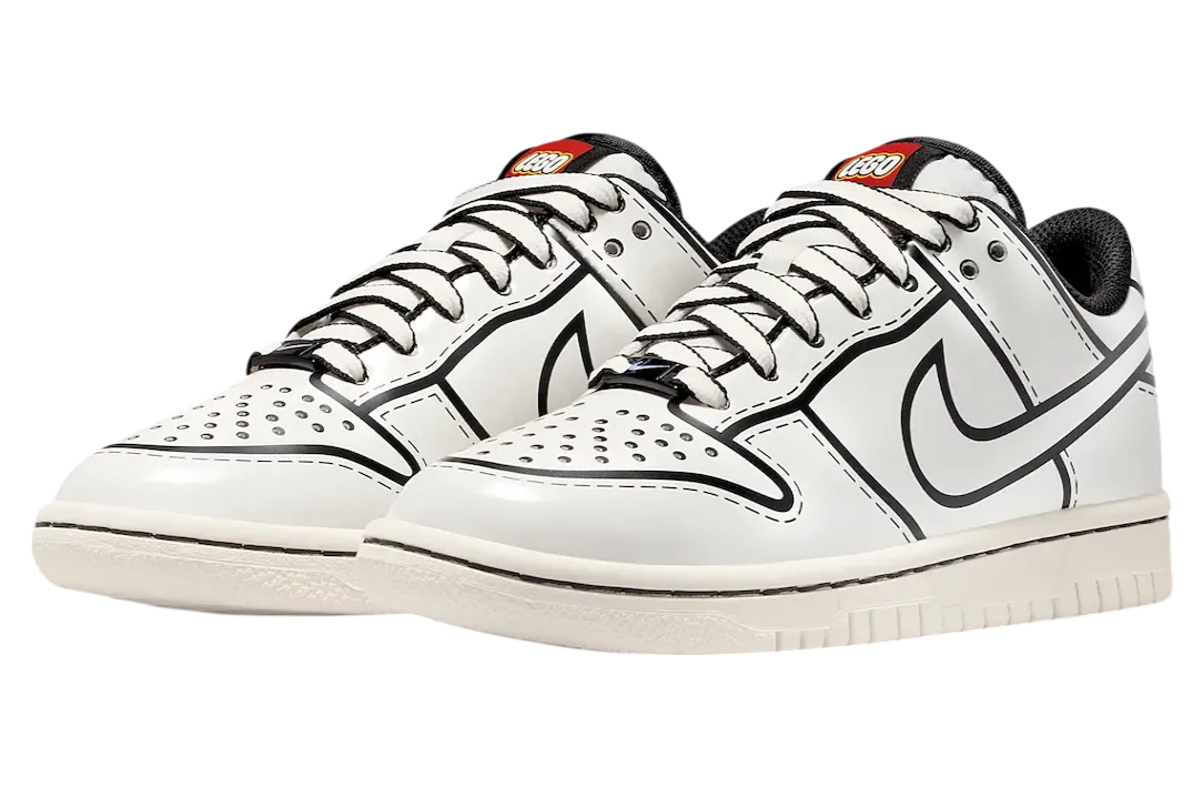 lego x nike dunk low gs sail 0