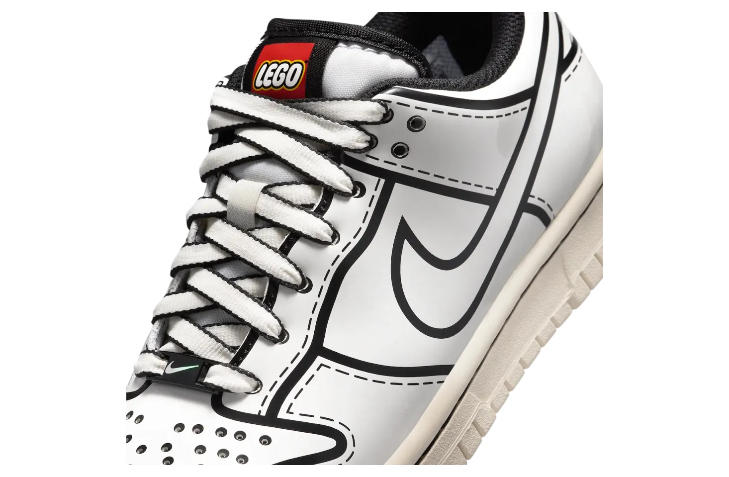 lego x nike dunk low gs sail 5