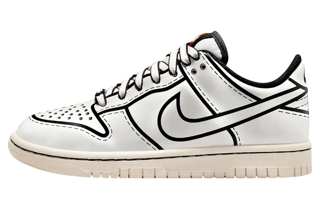 lego x nike dunk low gs sail