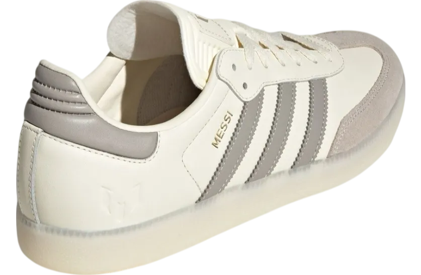 lionel messi x adidas samba cream white light brown 1