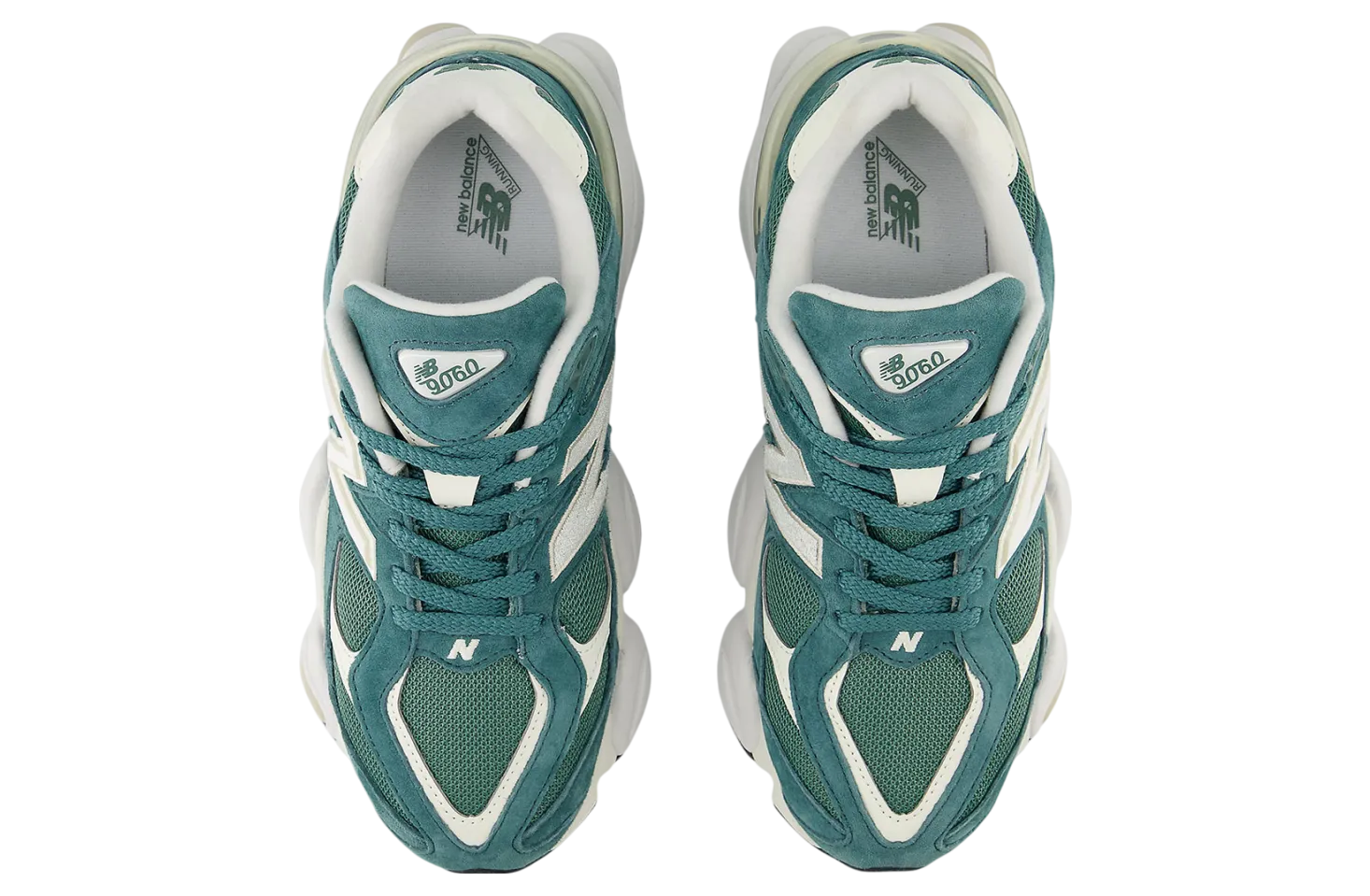 mens new balance 9060 new spruce white 2
