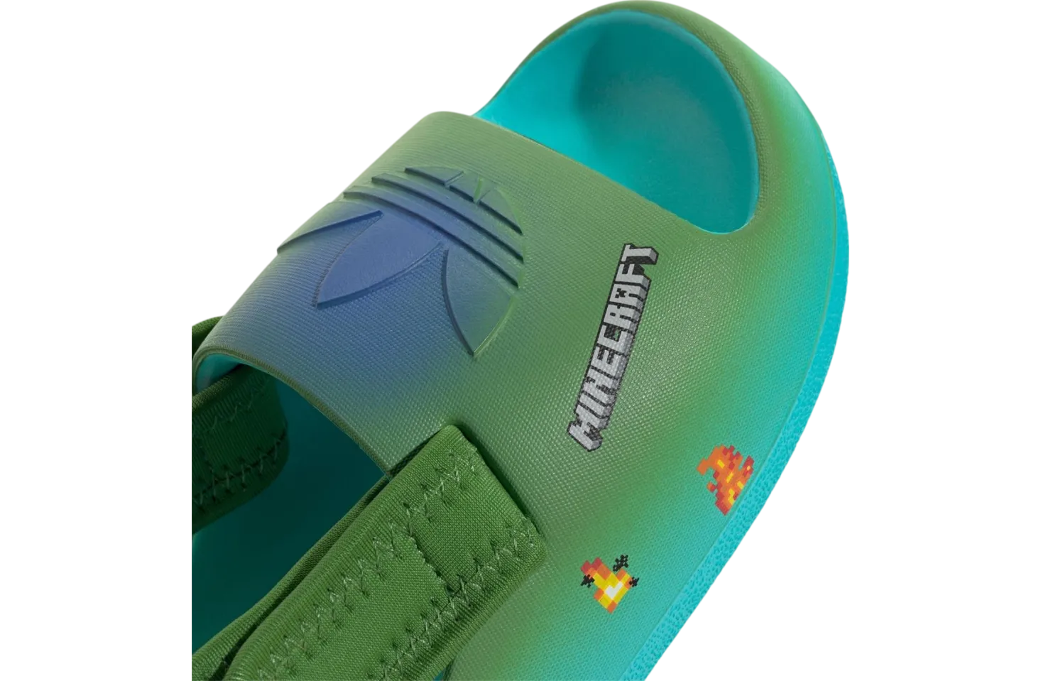 minecraft x adidas adifom adilette supplier colour 6