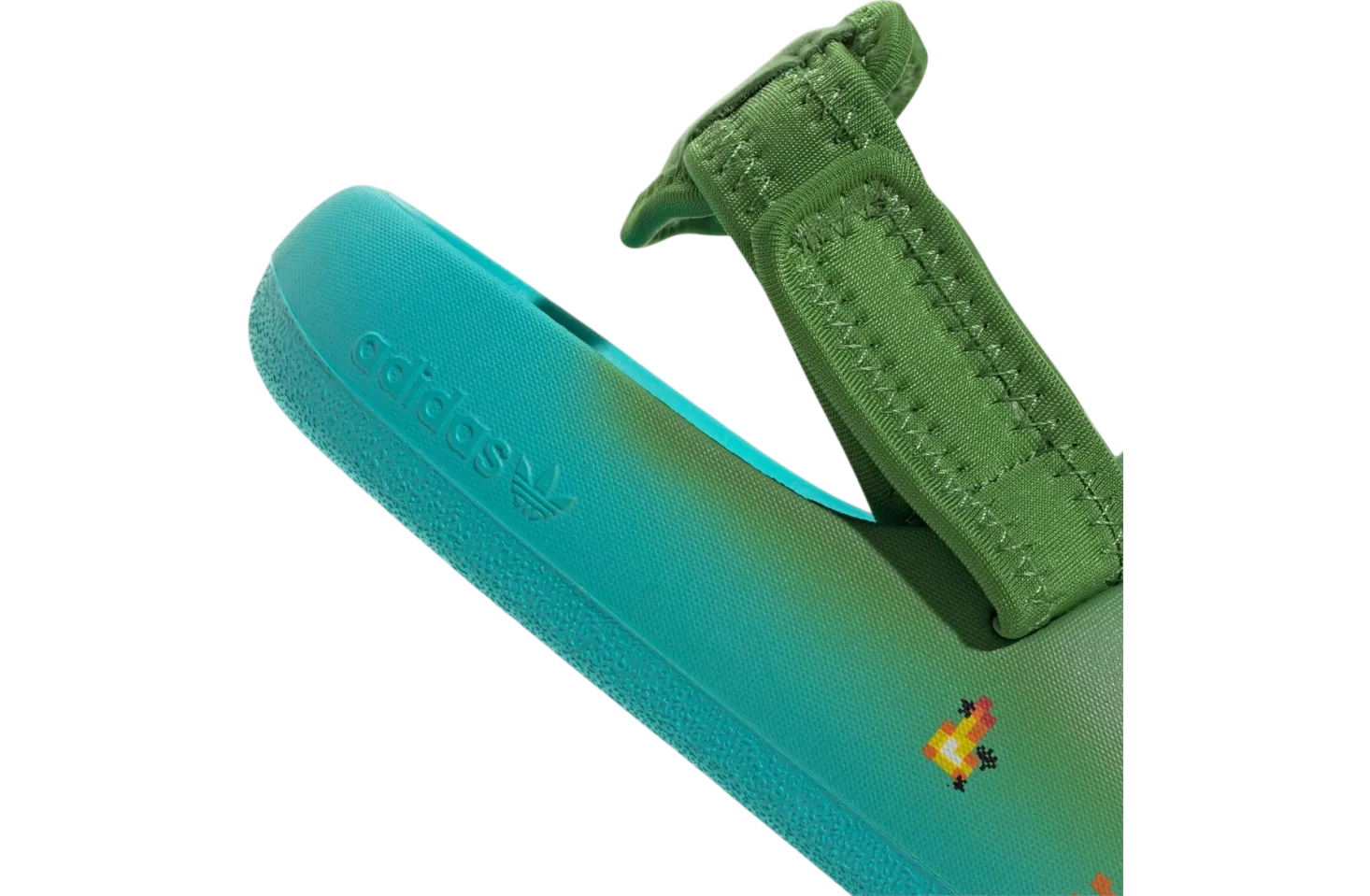 minecraft x adidas adifom adilette supplier colour 7