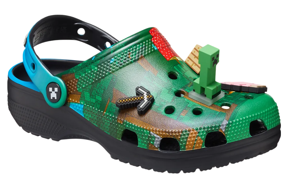 minecraft x crocs clog 0