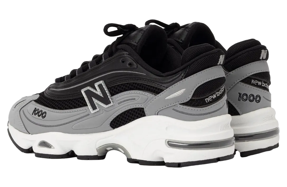 new balance 1000 black grey 0