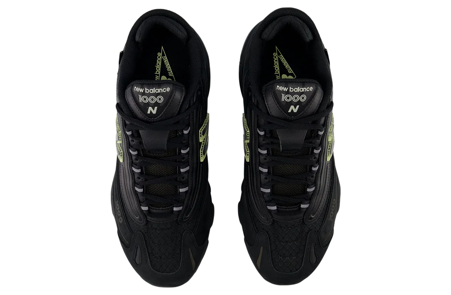 new balance 1000 cordura black neon 3
