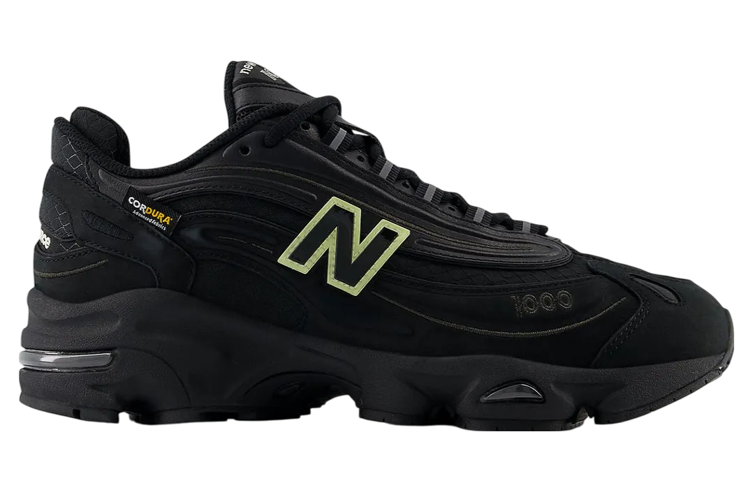 new balance 1000 cordura black neon