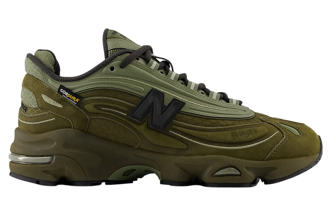 new balance 1000 cordura olive black