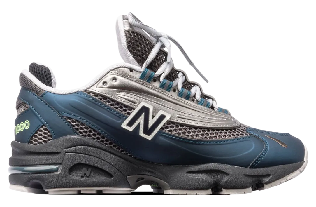 new balance 1000 deep ocean metallic silver 1