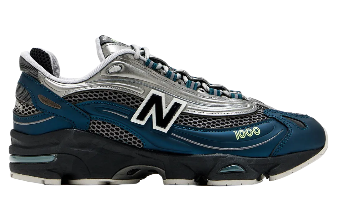 new balance 1000 deep ocean metallic silver 2