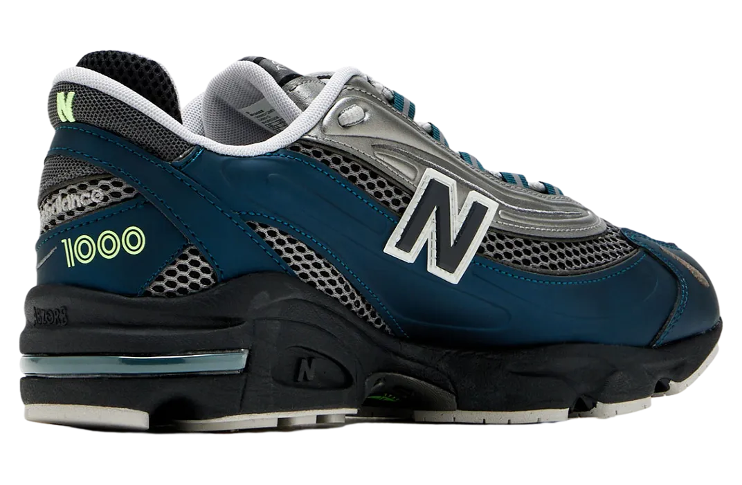 new balance 1000 deep ocean metallic silver 3
