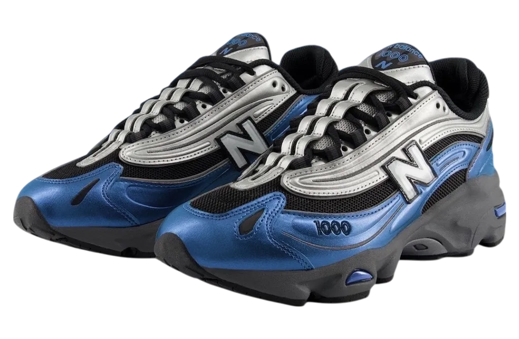 new balance 1000 metallic blue 0